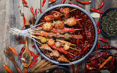 重慶正宗串串香底料的別樣吃法，真的太爽了！